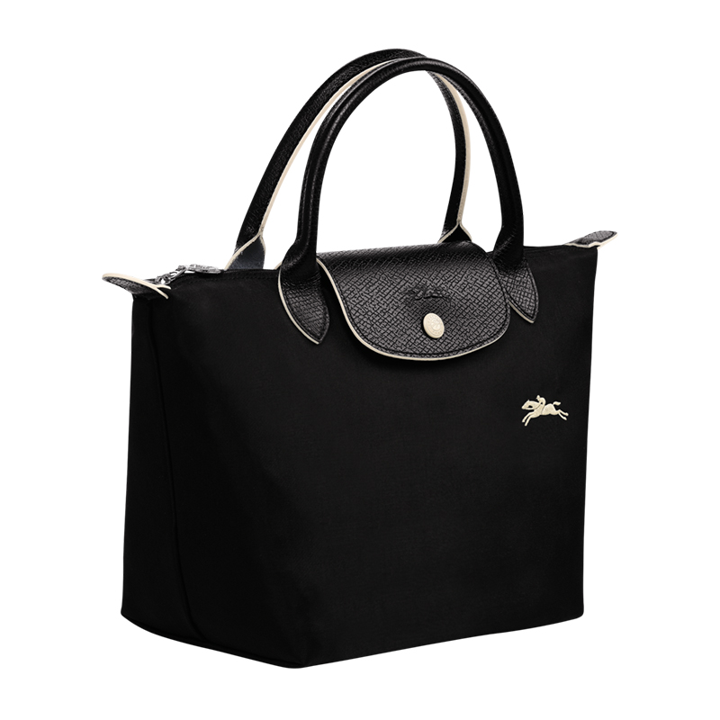 longchamp/珑骧女包 le pliage系列 女士奔马标尼龙拉链单肩手提包