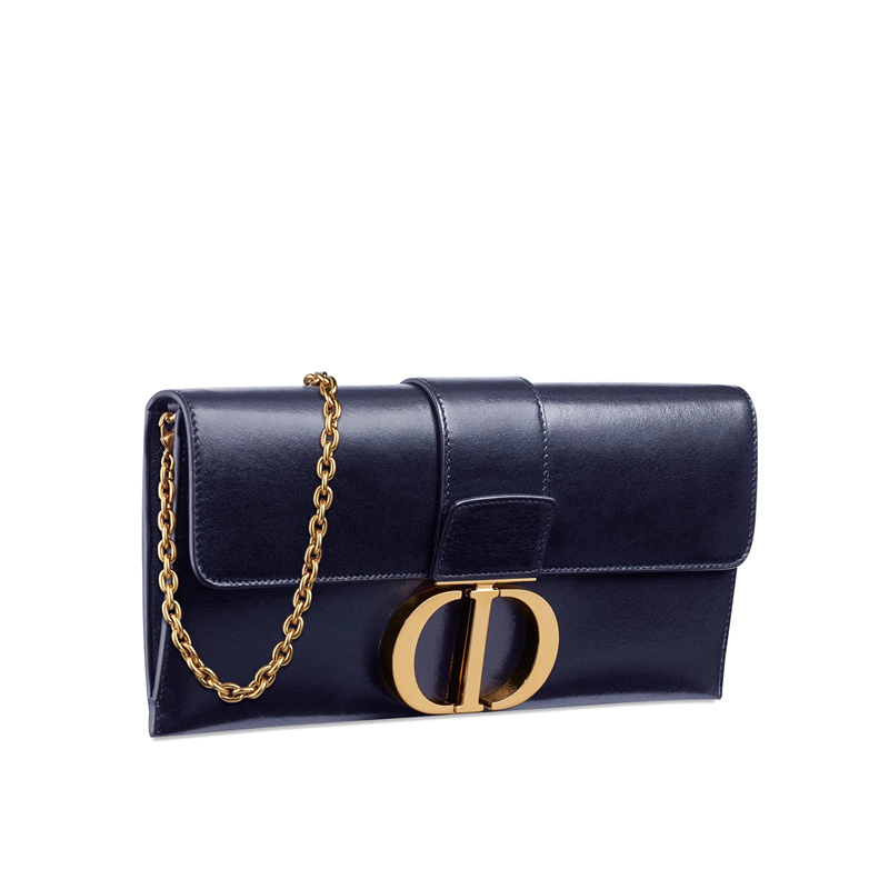 【包邮包税】dior/迪奥 19秋冬新款 30 montaigne小羊皮cd锁扣链条手