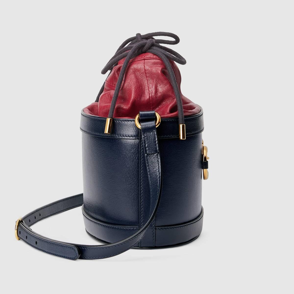 【gucci古驰 单肩包】gucci 20春夏女士gucci 1955马衔扣水桶包