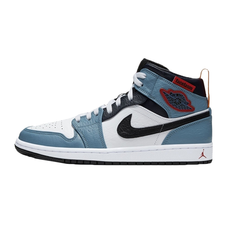 【现货】nike/耐克facetasm x air jordan 1 mid aj1全明星运动休闲