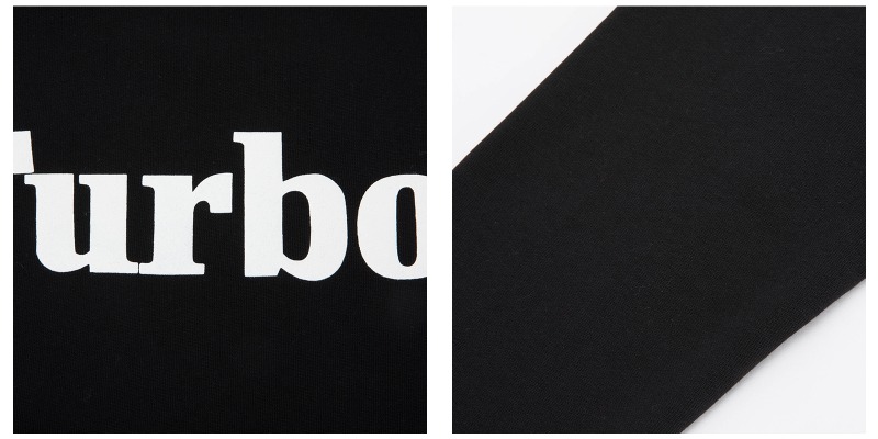 【19秋冬新款】msgm/msgm简洁英文字母logo棉质圆领黑色套头男卫衣