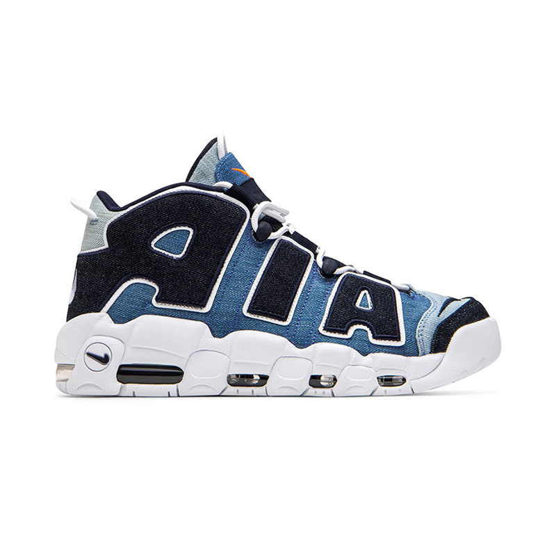 篮球鞋 男士 女士 20春夏 蓝 air more uptempo 皮蓬大air丹宁牛仔cj