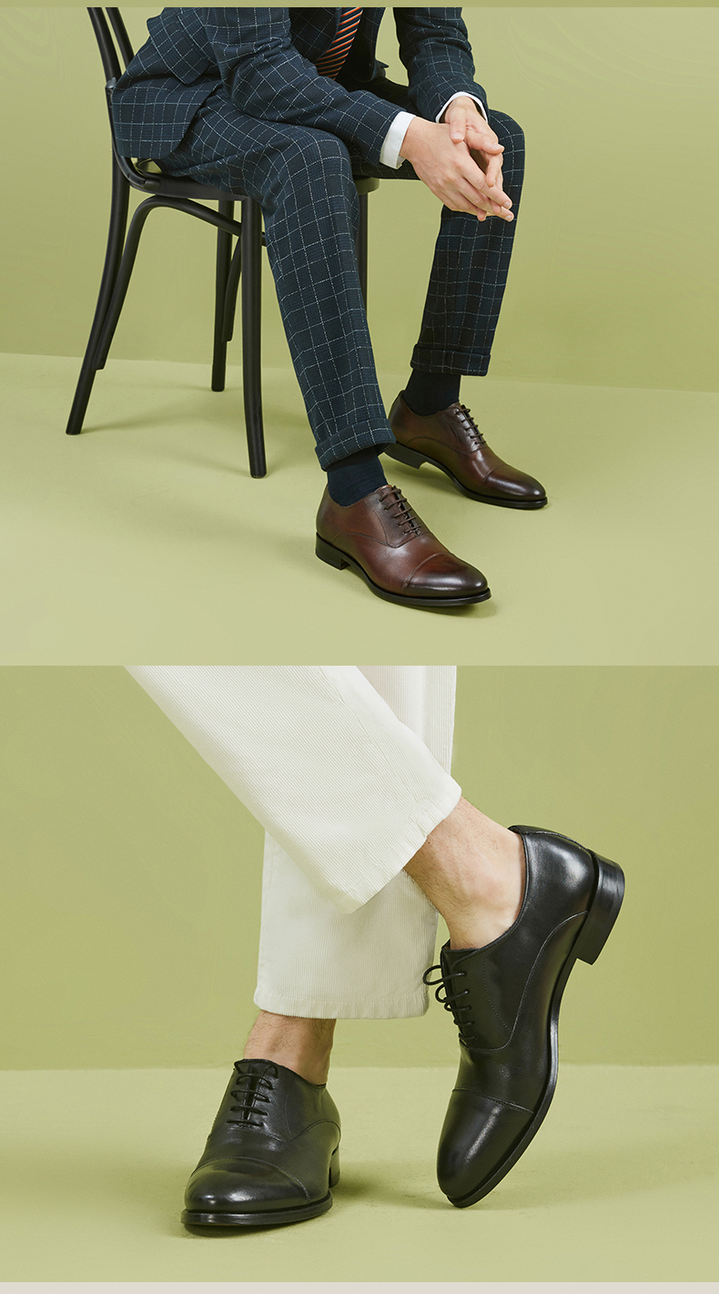 mastro zavatti男鞋新款意大利进口手工牛津鞋商务正装皮鞋休闲男士