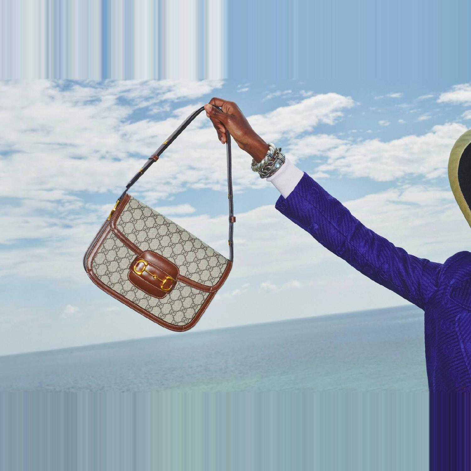 秋冬女士官网专享预览gucci 1955马衔扣手袋 602204 92tcg 8563【正品