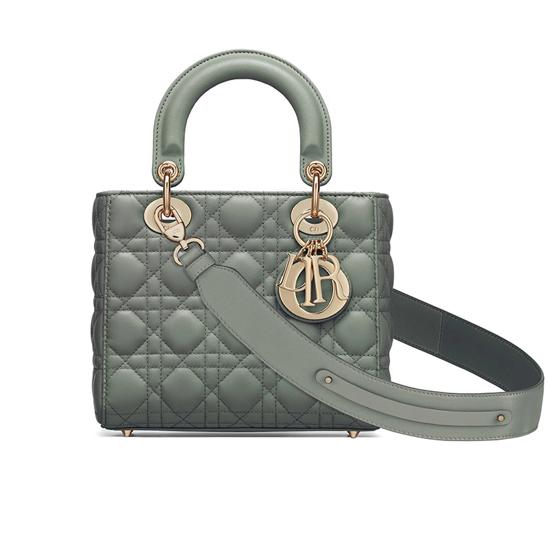 【预计2周左右发货】dior/迪奥 经典款lady dior勋章款 女士五格小