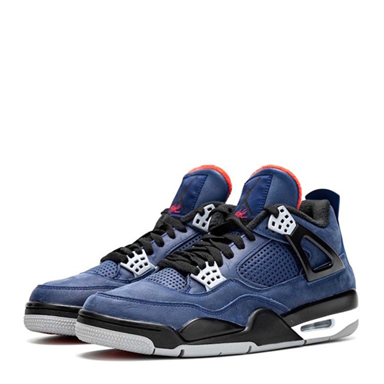 【限量款】nike 耐克air jordan 4 aj4 小阿姆 午夜黑藍毛巾 cq9245