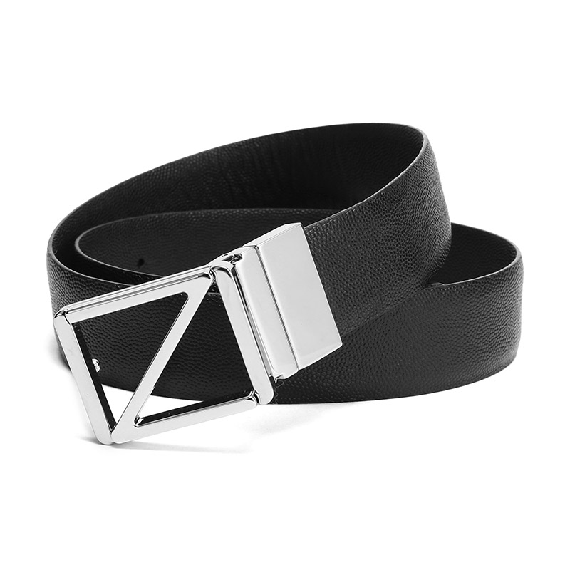 zzegna/zzegna男士牛皮扳扣式双面皮带腰带bcav1aj0603a