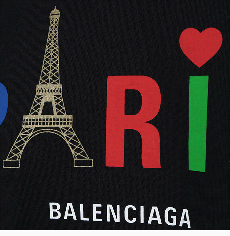 【包税】balenciaga/巴黎世家 20春夏 男装 服装 圆领棉质经典logo款