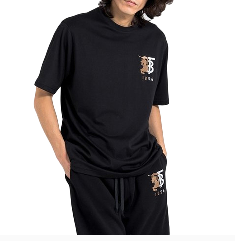 【burberry博柏利 男士短袖t恤】burberry/博柏利【包邮包税】20春夏