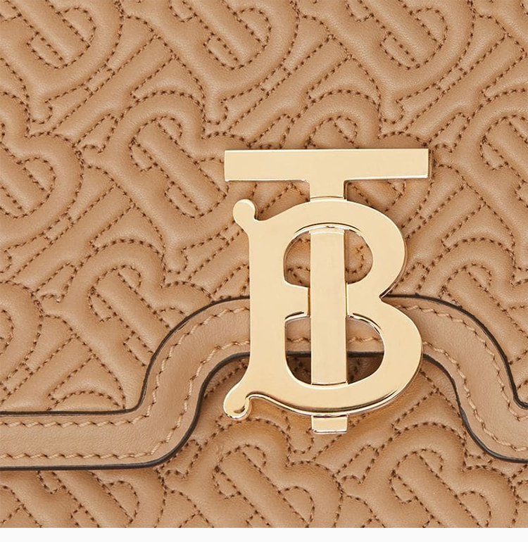 burberry/博柏利 女士米色tb标识斜挎包单肩包链条包女包 8014932