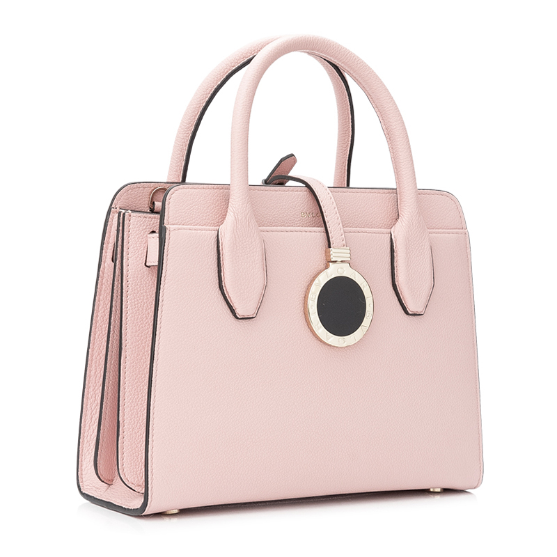 bvlgari/宝格丽 alba 2019新款女士粒面小牛皮单肩斜挎手提包 282597