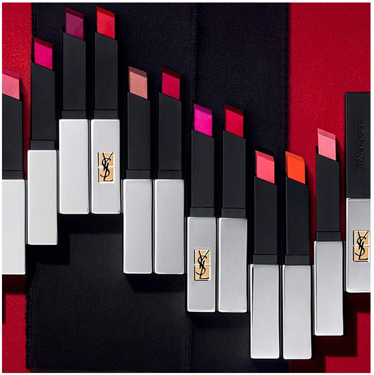 【包稅】yves saint laurent/聖羅蘭 2020年新品細管啞光純口紅小銀條