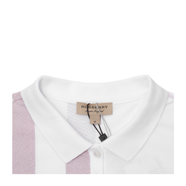 burberry/博柏利 棉质白色女士短袖polo衫 短袖t恤 上衣女装 40575061