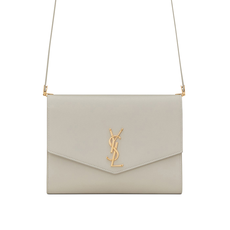 【包邮包税】ysl/圣罗兰 2020早春新款uptown系列 迷你白色滑面小牛皮