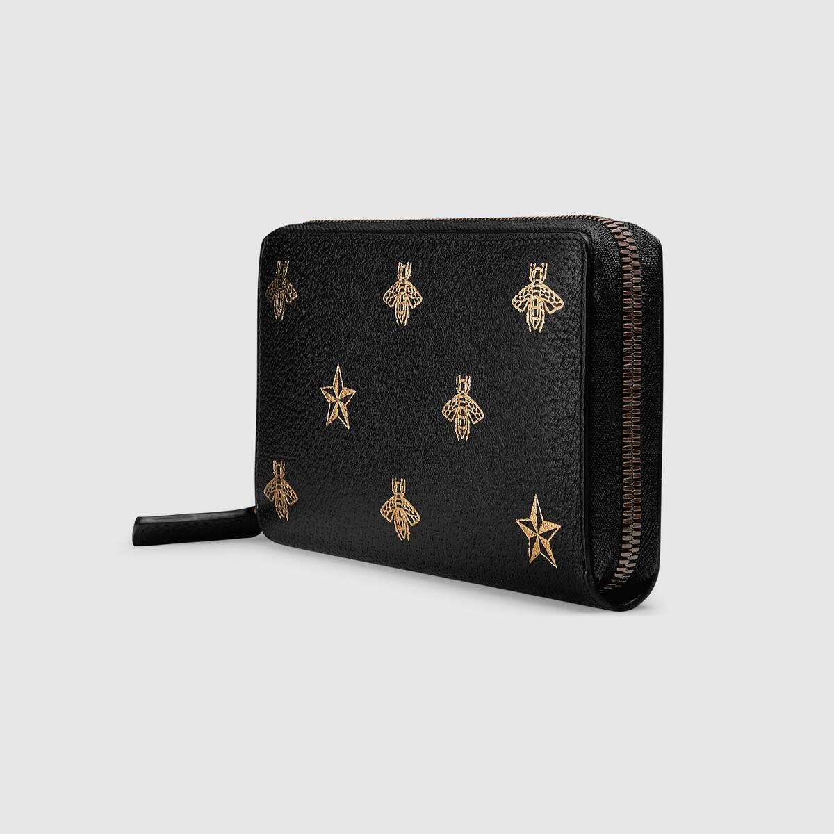 【gucci古驰 钱包】【包邮包税】 gucci 20秋冬男士蜜蜂星星图案全