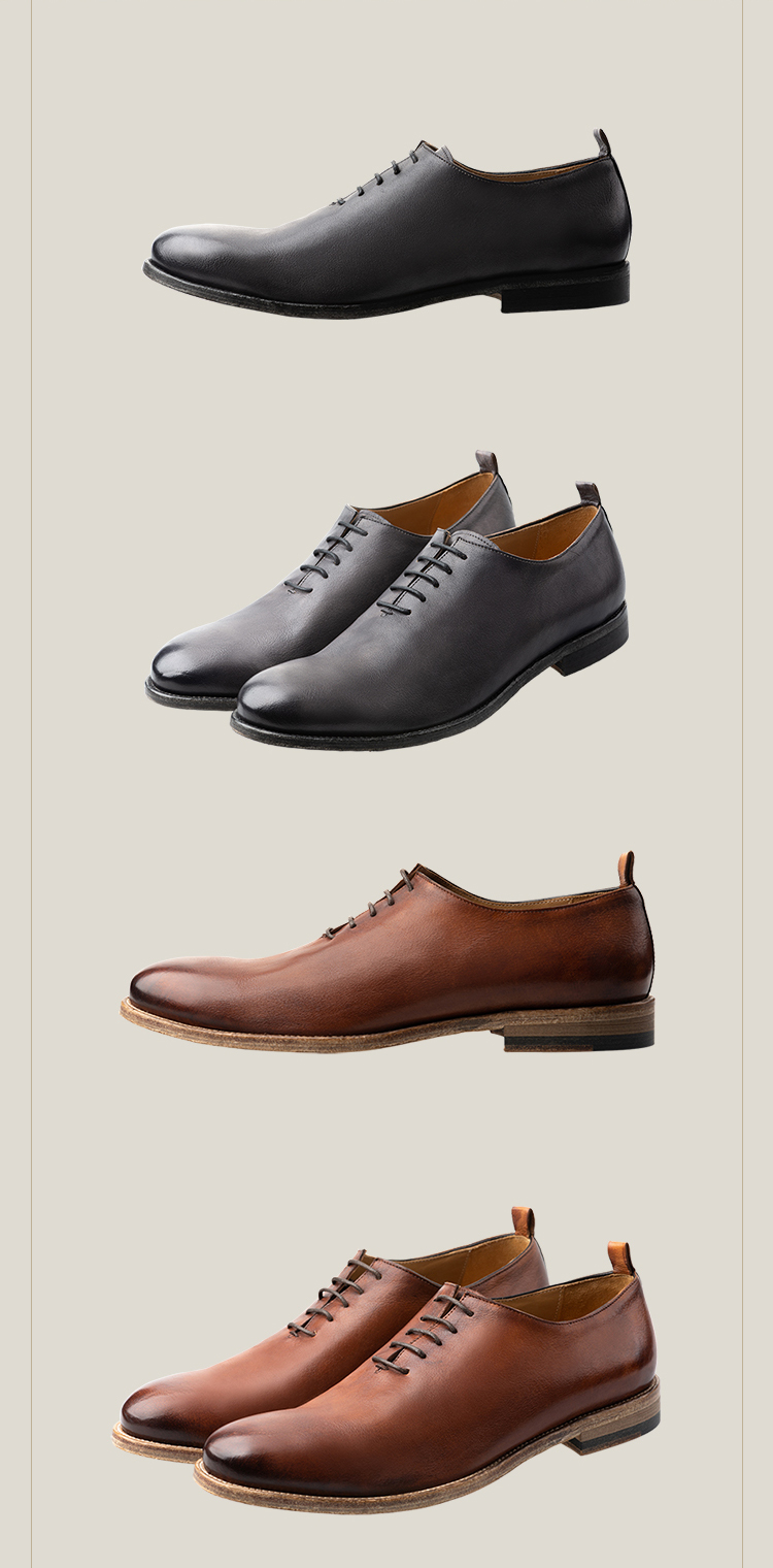 mastrozavatti春夏新款 意大利商务休闲男鞋透气牛津鞋男