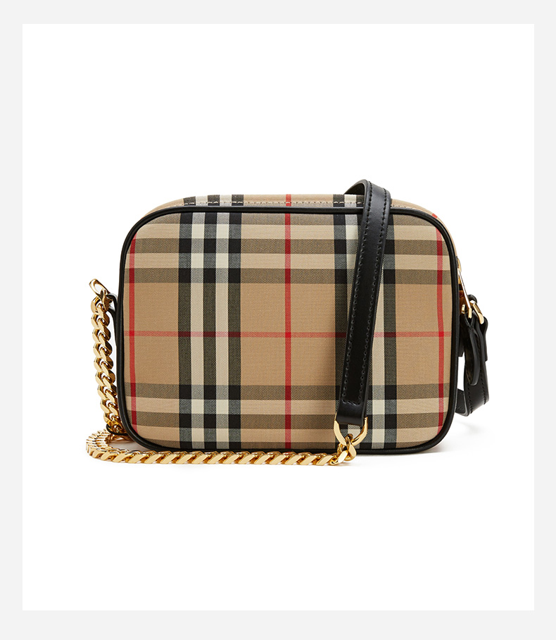 【经典款】20春夏新款burberry/博柏利女士典藏米色混纺材质:其它格纹