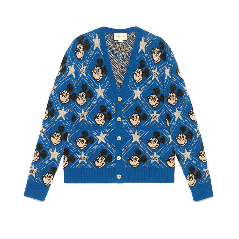 毛衣】gucci/古驰 2020迪士尼合作限量款/鼠年系列 男女通用米奇印花