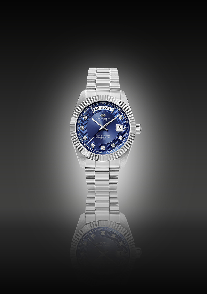 coinwatch/瑞士科因沃奇皇家系列雅致男士腕表c109sbd