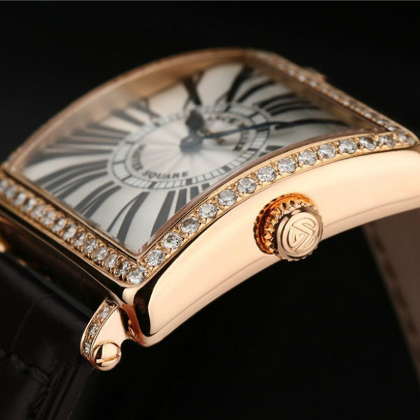 franck muller/法兰克穆勒女士石英腕表6002 l qz d 后镶钻【后镶钻】