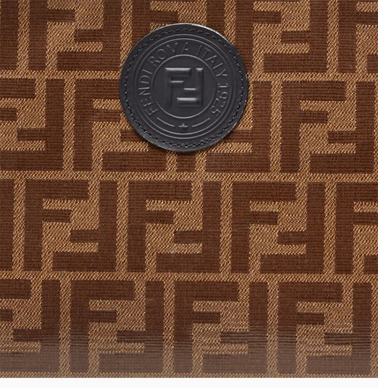 fendi/芬迪 20春夏 女士小牛皮经典复古双f时尚钱包手拿包