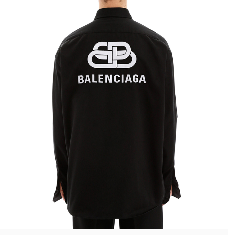 【balenciaga巴黎世家 男士长袖衬衫】balenciaga/巴黎世家 20春夏