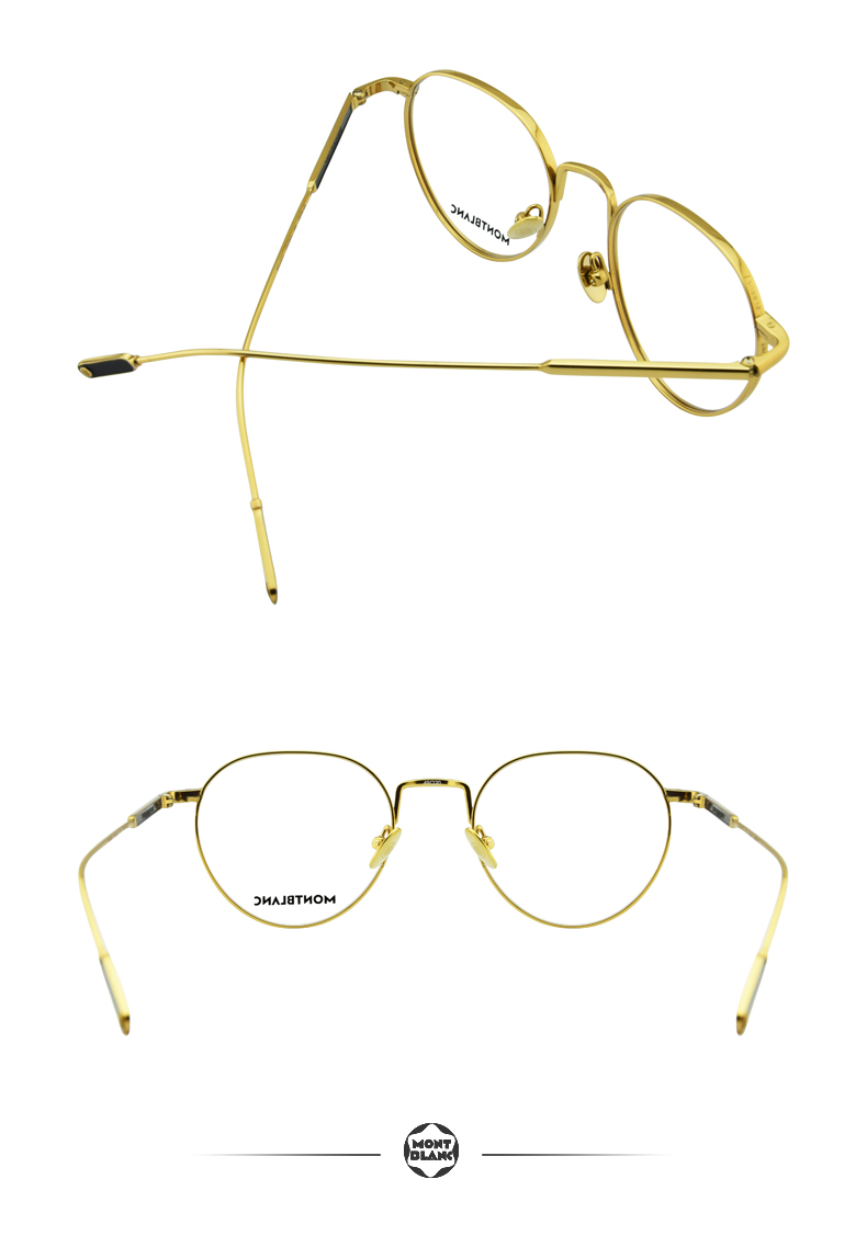 圆形 全框 近视 平光 眼镜框 眼镜架 眼镜 mb0079o 49mm montblanc