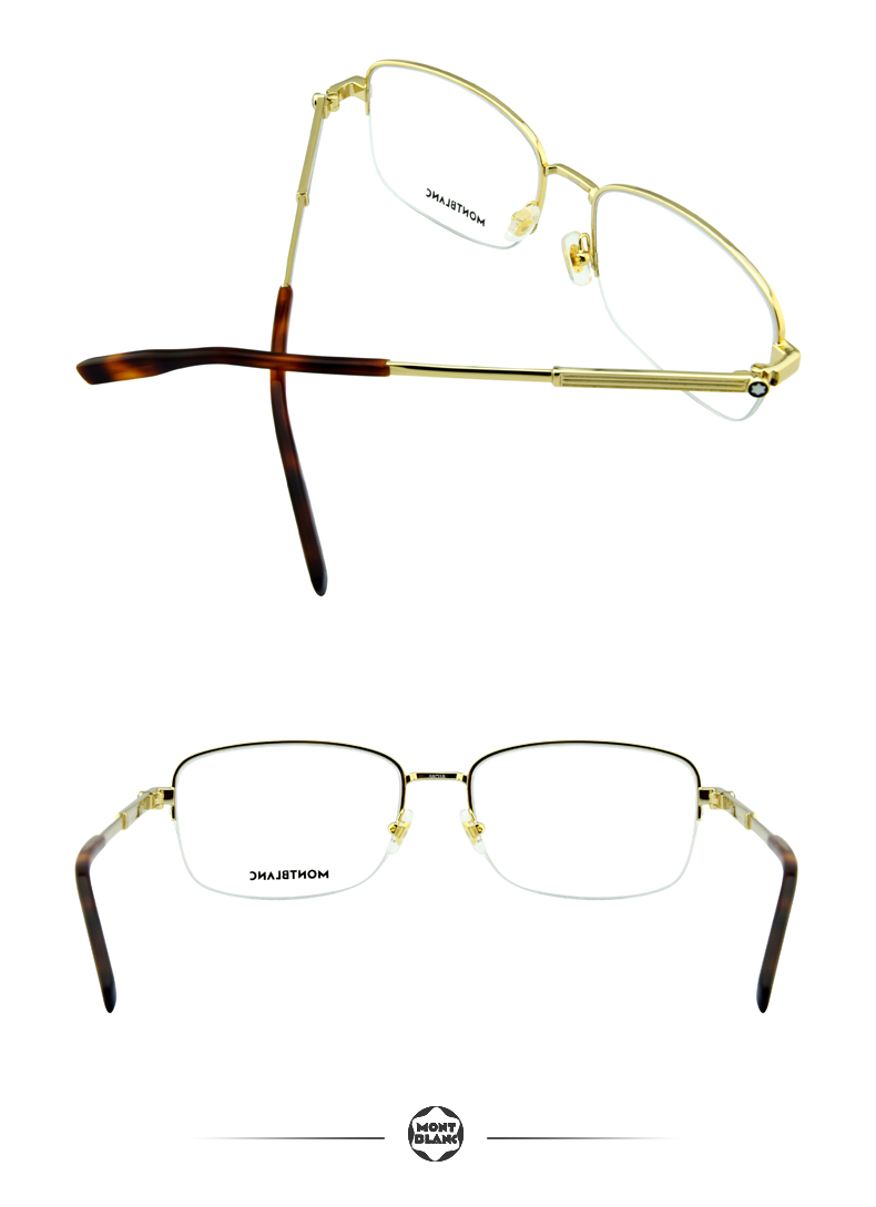 半框 近视 眼镜框 眼镜架 mb0028o 58mm 0030o 59mm montblanc 万宝龙