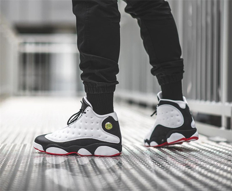 nike/耐克 air jordan 13 aj13 喬13 gs 18年復刻 黑白熊貓 籃球鞋