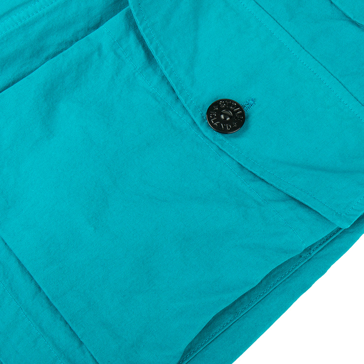 包税极速发货】【20春夏】stone island/stone island 翻领 长袖 青色