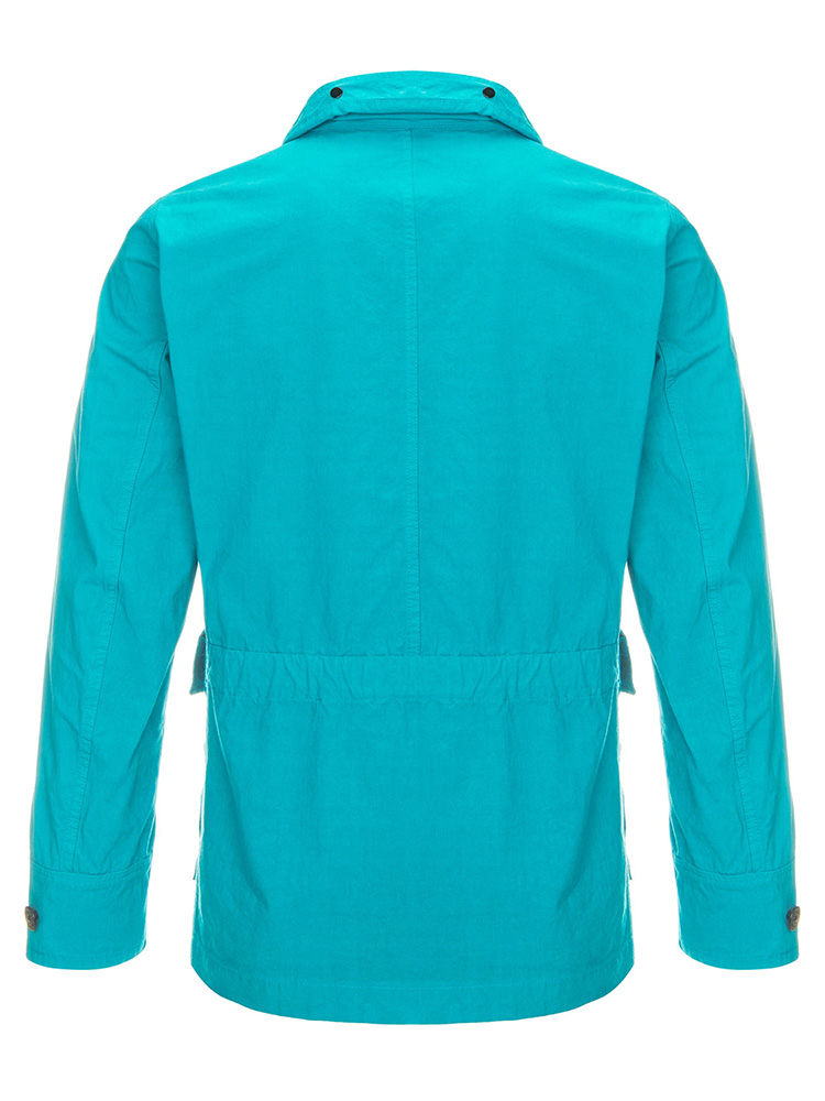 包税极速发货】【20春夏】stone island/stone island 翻领 长袖 青色