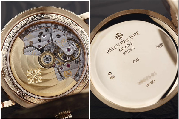 patekphilippe百達翡麗男士自動機械腕錶5160r95新已使用