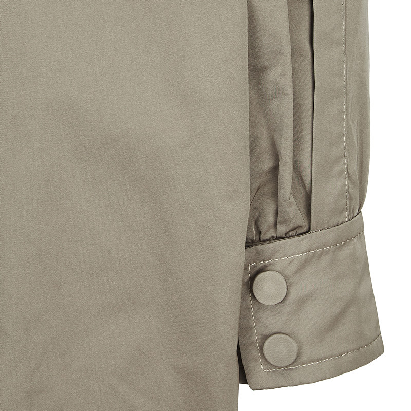 【20ss】20年春夏 新款 女性 深米色 后面logo 单排扣 大衣