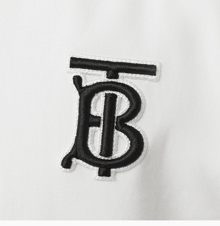 【包税】burberry/博柏利 20春夏 男装 服饰 棉简约logo图案休闲宽松