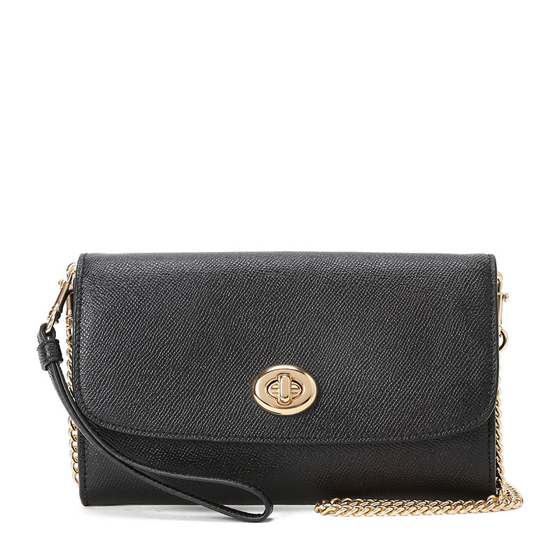 【20春夏新款】coach/蔻驰 女士链条斜挎小包 f33390 牛皮革