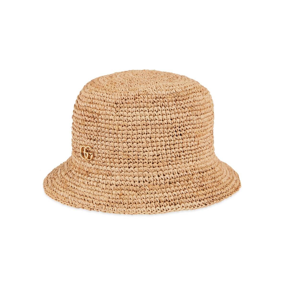 gucci 20春夏女士拉菲草草帽 553574 3he44 9200 一周左右发货