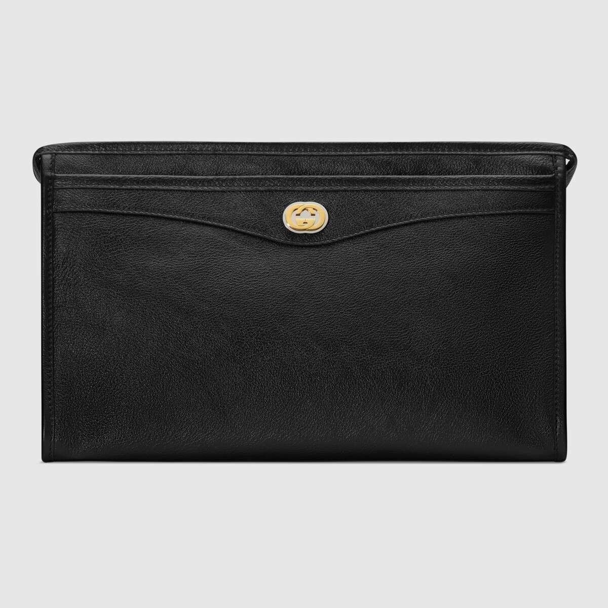 gucci 20春夏男士饰互扣式 g 手拿包 575991 1gz0x 1000 一周左右发货