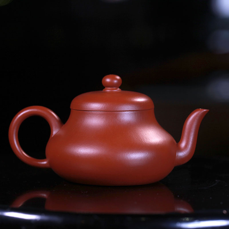 林天强 全手工紫砂壶 朱泥壶 君德壶 175cc