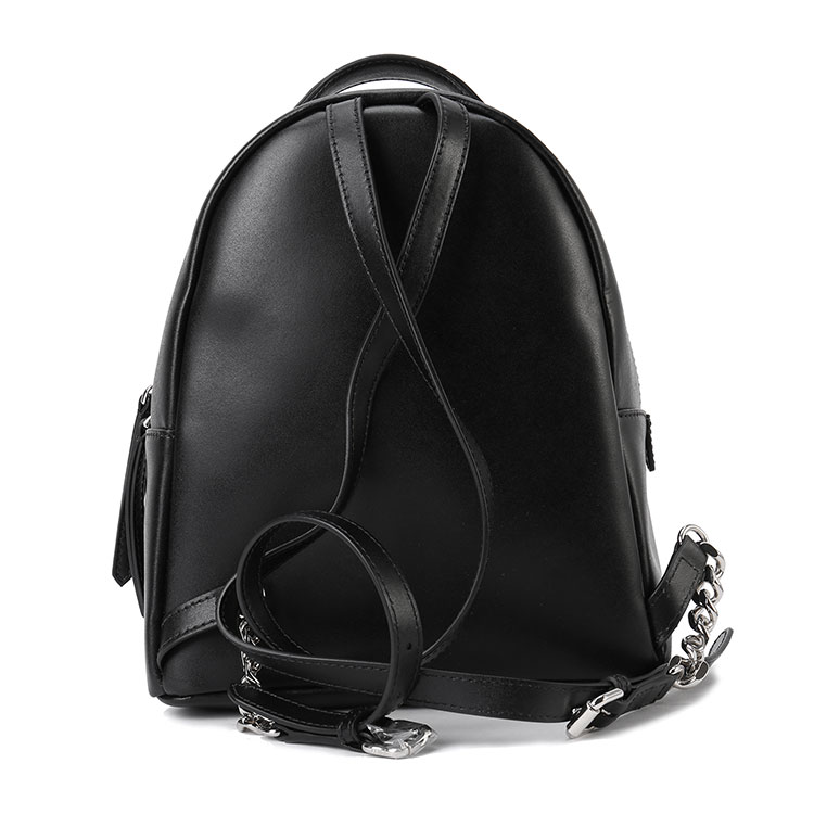 fendi/芬迪女士黑色皮质仿珍珠装饰双肩包8bz038a1f9f0gxn