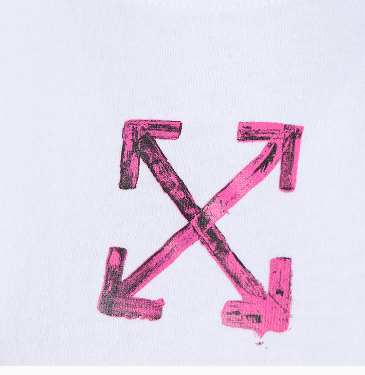 【包税】off white/off white 女装 服饰 圆领棉质箭头图案时尚休闲