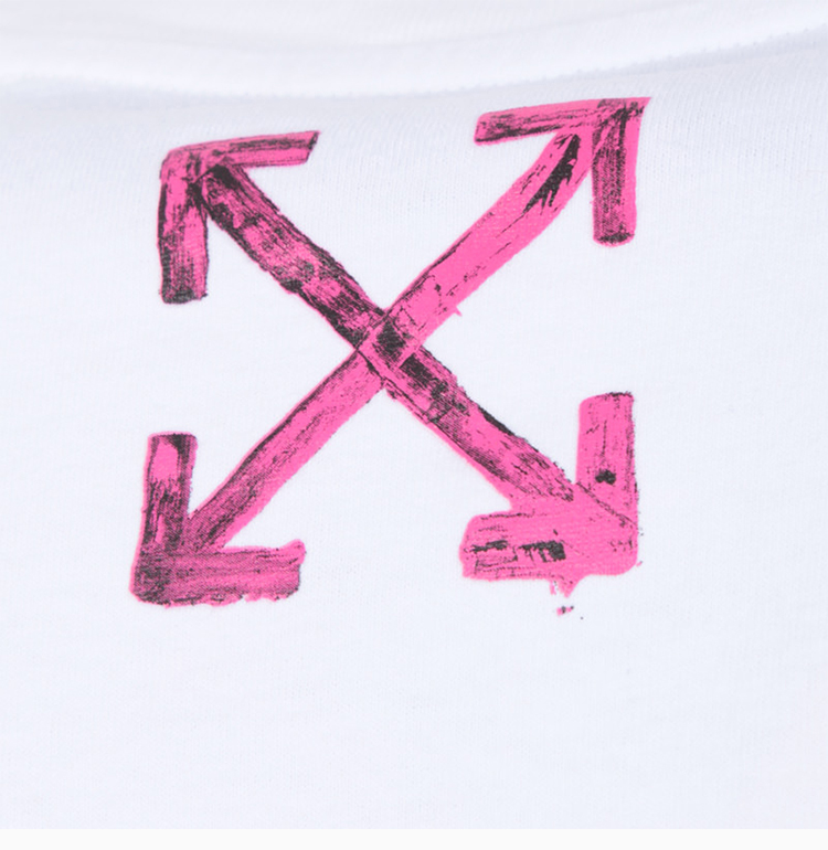 【包税】off white/off white 女装 服饰 圆领棉质箭头图案时尚休闲