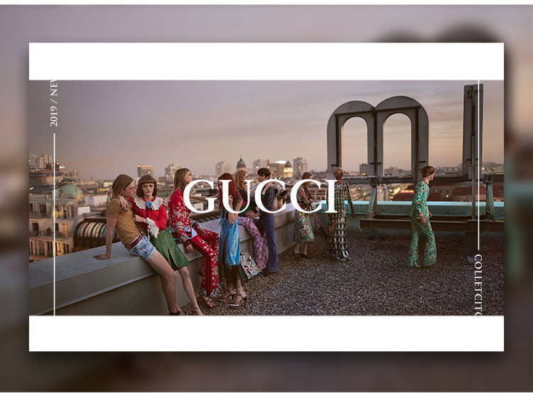 GUCCI/古驰男士 黑色饰有尼龙织带和旗帜刺绣平底凉拖鞋599143 9PYX0 1000