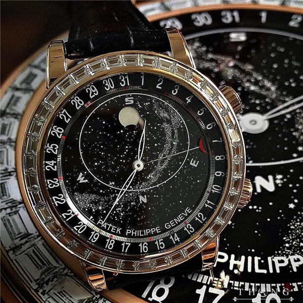 Patek Philippe/百达翡丽  复杂功能系列 星空苍穹图 6104R-001