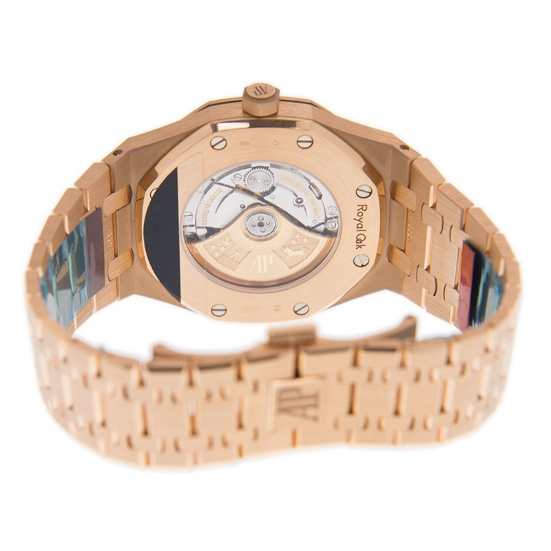 Audemars Piguet/爱彼  皇家橡树系列 15413OR.YY.1220OR.01男士自动机械腕表