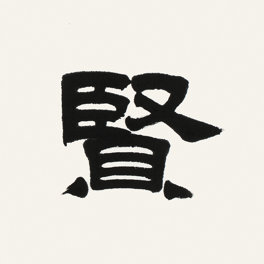 订制 魏国 《见贤思齐》/137x34cm/书法文字