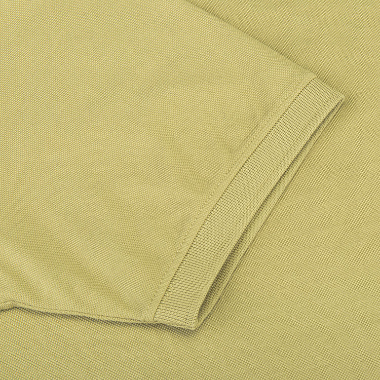 【20春夏】stone island/stone island 圆领 短袖 黄绿色 纯色 纯棉