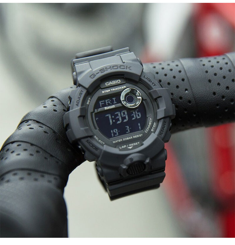 casio卡西欧男表李现同款g-shock防震防水液晶显示蓝牙连接多功能计步