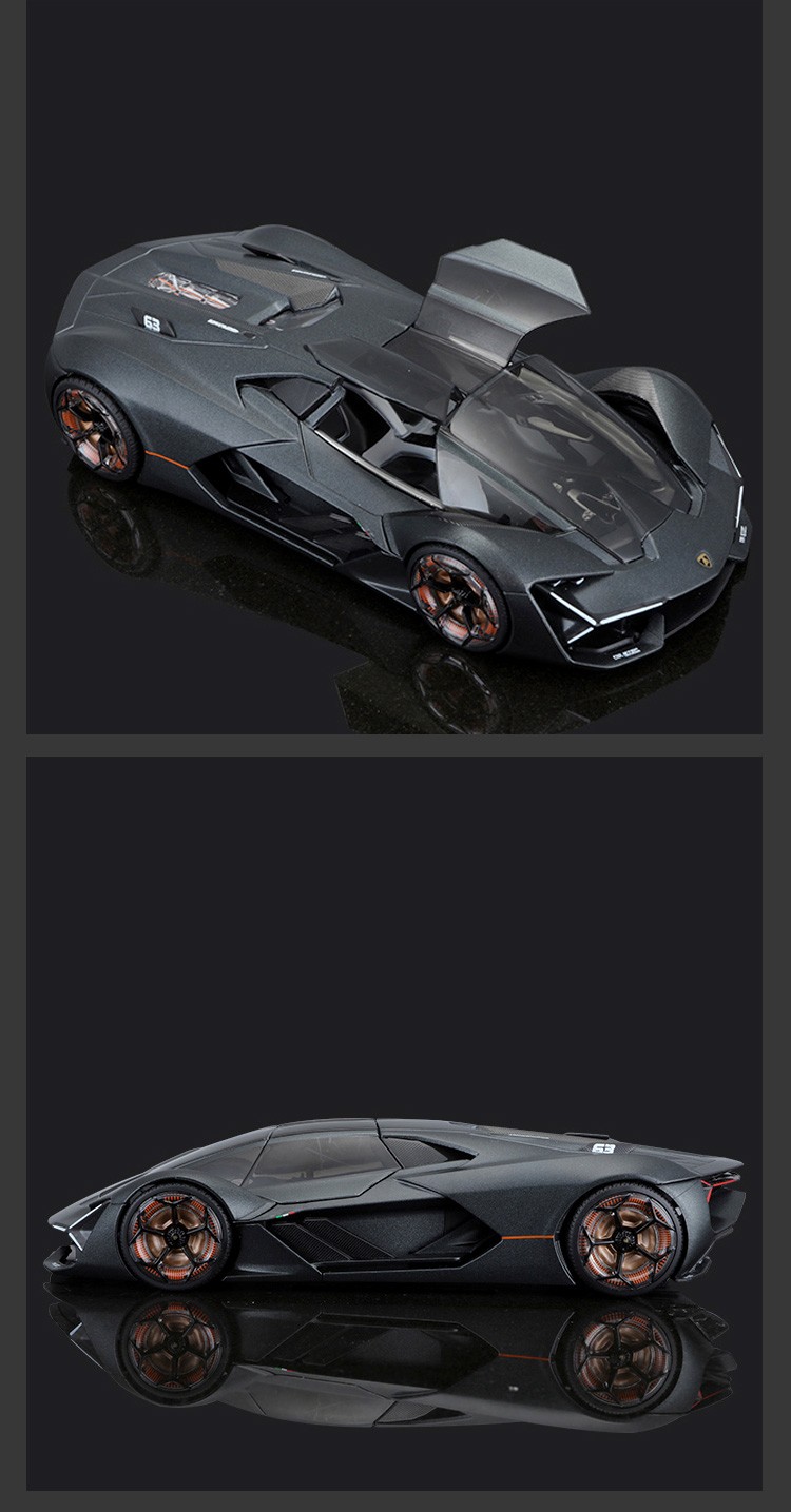 【yhzt壹号站台 汽车模型】兰博基尼terzo millennio三千年车模bmg124