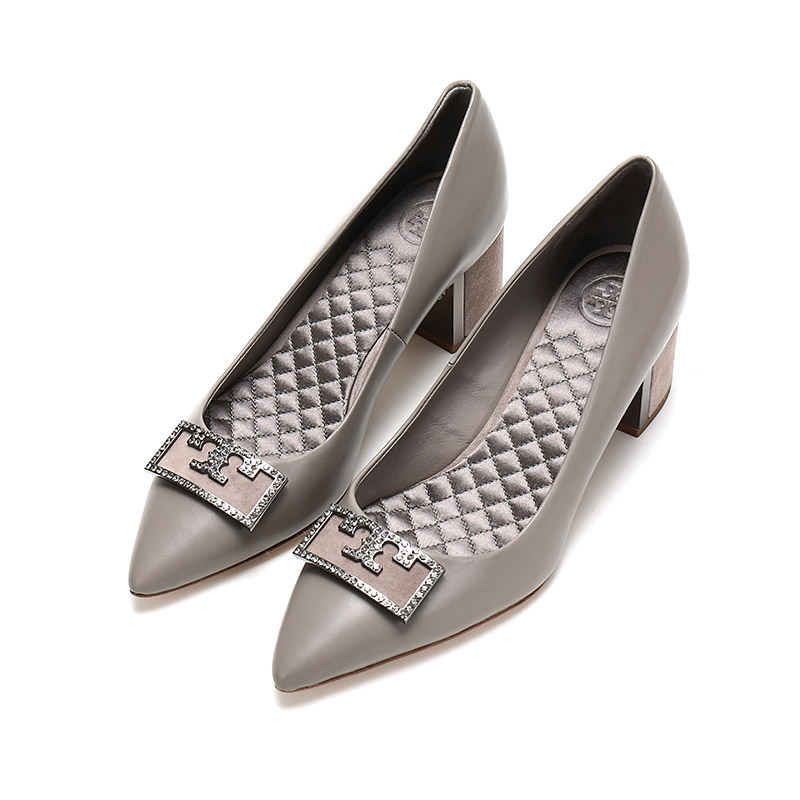 【tory burch汤丽柏琦 高跟鞋】toryburch/汤丽柏琦2020春夏tb女鞋皮