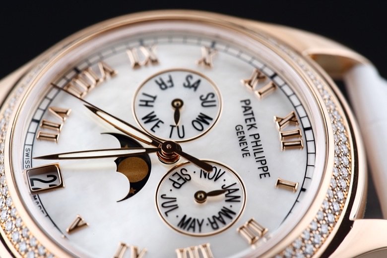 patek philippe/百达翡丽4936r-001女士自动机械腕表(95新已使用)